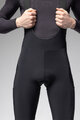 ALÉ Pantaloni de ciclism lungi cu bretele - STONES CARGO 2.0 - negru