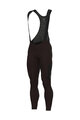 ALÉ Pantaloni de ciclism lungi cu bretele - STONES CARGO 2.0 - maro