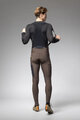 ALÉ Pantaloni de ciclism lungi cu bretele - STONES CARGO 2.0 - maro
