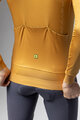 ALÉ Tricou de cilism pentru iarnă cu mânecă lungă - PR-E FOLLOW ME 2.0 - galben
