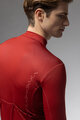 ALÉ Tricou de cilism pentru iarnă cu mânecă lungă - PR-E FOLLOW ME 2.0 - roșu