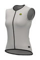 ALÉ Vestă de ciclism - PR-E THERMO 2.0 - alb