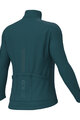 ALÉ Tricou de cilism pentru iarnă cu mânecă lungă - PRAGMA FONDO 3.0 LADY - albastru