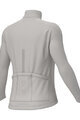 ALÉ Tricou de cilism pentru iarnă cu mânecă lungă - PRAGMA FONDO 3.0 LADY - alb