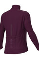 ALÉ Tricou de cilism pentru iarnă cu mânecă lungă - PRAGMA FONDO 3.0 LADY - mov