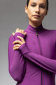 ALÉ Tricou de cilism pentru iarnă cu mânecă lungă - PRAGMA FONDO 3.0 LADY - mov