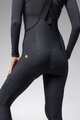 ALÉ Pantaloni de ciclism lungi cu bretele - R-EV1 VOLTAGE - negru
