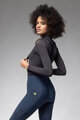 ALÉ Pantaloni de ciclism lungi cu bretele - R-EV1 VOLTAGE - albastru