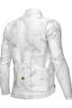 ALÉ Tricou de cilism pentru iarnă cu mânecă lungă - PR-E SPRAY - alb