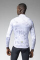ALÉ Tricou de cilism pentru iarnă cu mânecă lungă - PR-E SPRAY - alb