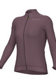 ALÉ Tricou de cilism pentru iarnă cu mânecă lungă - PR-E FOLLOW ME 2.0 LADY - mov