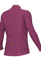 ALÉ Tricou de cilism pentru iarnă cu mânecă lungă - PR-E FOLLOW ME 2.0 LADY - roz