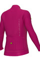 ALÉ Tricou de cilism pentru iarnă cu mânecă lungă - PR-E FOLLOW ME 2.0 LADY - roz