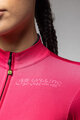 ALÉ Tricou de cilism pentru iarnă cu mânecă lungă - PR-E FOLLOW ME 2.0 LADY - roz