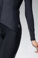 ALÉ Tricou de cilism pentru iarnă cu mânecă lungă - R-EV1 WARM RACE 2.0 LADY - negru