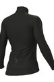 ALÉ Tricou de cilism pentru iarnă cu mânecă lungă - R-EV1 WARM RACE 2.0 LADY - negru