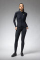 ALÉ Tricou de cilism pentru iarnă cu mânecă lungă - R-EV1 WARM RACE 2.0 LADY - negru