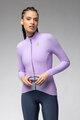 ALÉ Tricou de cilism pentru iarnă cu mânecă lungă - R-EV1 WARM RACE 2.0 LADY - mov