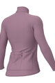 ALÉ Tricou de cilism pentru iarnă cu mânecă lungă - R-EV1 WARM RACE 2.0 LADY - mov