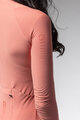 ALÉ Tricou de cilism pentru iarnă cu mânecă lungă - R-EV1 WARM RACE 2.0 LADY - roz