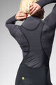 ALÉ Pantaloni de ciclism 3/4 cu bretele - PRAGMA WINTER - negru