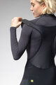 ALÉ Pantaloni de ciclism 3/4 cu bretele - PRAGMA WINTER - negru