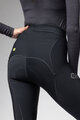 ALÉ Pantaloni de ciclism lungi fără bretele - PRAGMA WINTER - negru