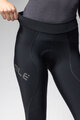 ALÉ Pantaloni de ciclism lungi fără bretele - PRAGMA WINTER - negru