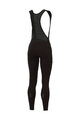 ALÉ Pantaloni de ciclism lungi cu bretele - STONES CARGO 2.0 - maro