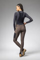 ALÉ Pantaloni de ciclism lungi cu bretele - STONES CARGO 2.0 - maro