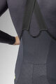 ALÉ Pantaloni de ciclism lungi cu bretele - R-EV1 VOLTAGE - negru