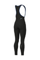 ALÉ Pantaloni de ciclism lungi cu bretele - KLIMATIK K-ATMO 3.0 - negru