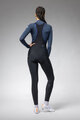 ALÉ Pantaloni de ciclism lungi cu bretele - KLIMATIK K-ATMO 3.0 - negru