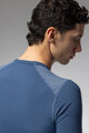 ALÉ Tricou de ciclism cu mânecă lungă - INTIMO K-BASE - albastru