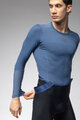ALÉ Tricou de ciclism cu mânecă lungă - INTIMO K-BASE - albastru