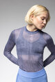 ALÉ Tricou de ciclism cu mânecă lungă - INTIMO KNITTED - albastru