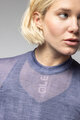 ALÉ Tricou de ciclism cu mânecă lungă - INTIMO KNITTED - albastru