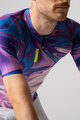 ALÉ Tricou de ciclism cu mânecă scurtă - SMOOTHIE - albastru/mov