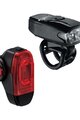 LEZYNE set de lumini - KTV DRIVE / KTV DRIVE+ PAIR - negru