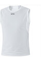 GORE Maiou de ciclism - WINDSTOPPER BASE - alb