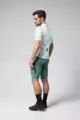GOBIK Tricou de ciclism cu mânecă scurtă - STARK - alb/verde deschis