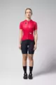 GOBIK Tricou de ciclism cu mânecă scurtă - STARK W - roșu/roz