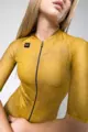 GOBIK Tricou de ciclism cu mânecă scurtă - INFINITY - galben