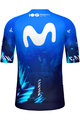 GOBIK Tricou de ciclism cu mânecă scurtă - ODYSSEY MOVISTAR TEAM 2024 - albastru/alb