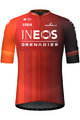 GOBIK Tricou de ciclism cu mânecă scurtă - ODYSSEY INEOS GRENADIERS 2024 - roșu/portocaliu