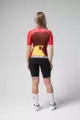 GOBIK Tricou de ciclism cu mânecă scurtă - ATTITUDE 2.0 - roșu/bordo/portocaliu