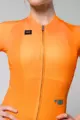 GOBIK Tricou de ciclism cu mânecă scurtă - CX PRO 3.0 - portocaliu/verde