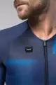 GOBIK Tricou de ciclism cu mânecă scurtă - CX PRO 3.0 - albastru