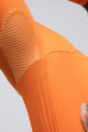 GOBIK Tricou de cilism pentru iarnă cu mânecă lungă - PACER SOLID 2.0 - portocaliu