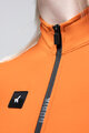 GOBIK Tricou de cilism pentru iarnă cu mânecă lungă - PACER SOLID 2.0 - portocaliu